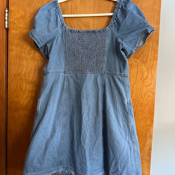 Madewell Kylie Puff Sleeve Denim Dress - Picture 4 of 4